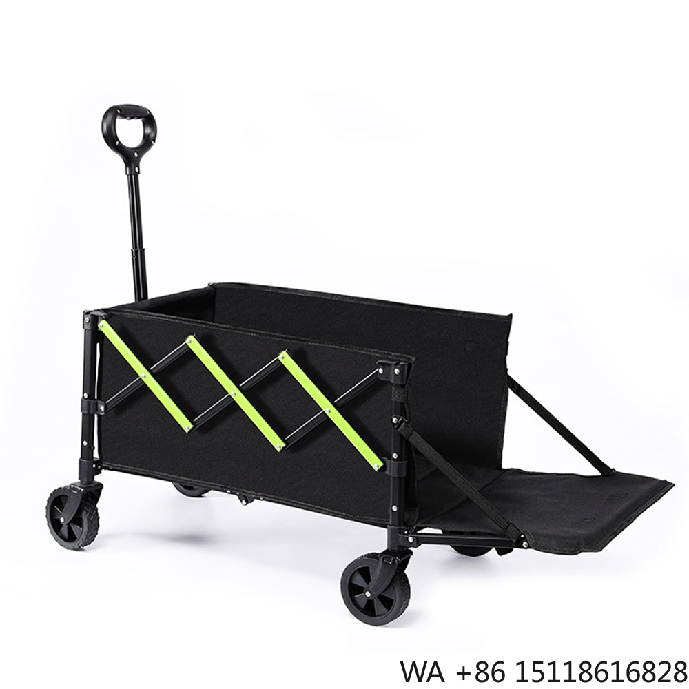 Outdoor Camping Furniture - Chariot pliable E-RIKE, chariot utilitaire robuste,
