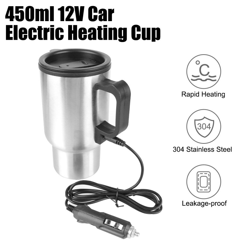 Outdoor Camping Kettle - Bouilloire chauffante électrique en acier inoxydable