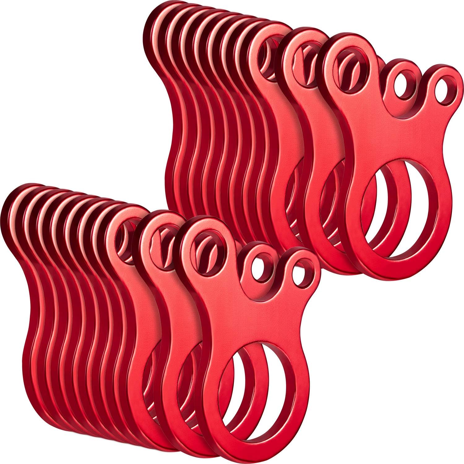 Outdoor Camping Tarp - 20 pièces de tendeurs de cordes