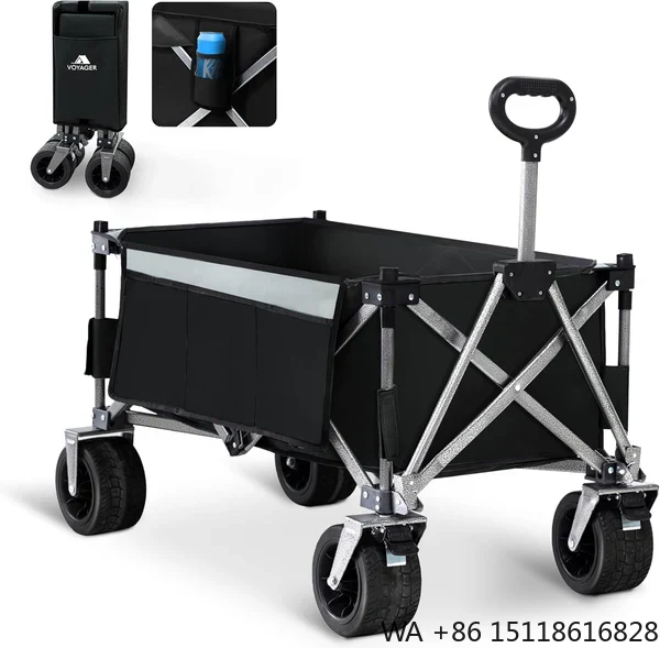 Outdoor Camping Furniture - Chariot de camping pliable, chariot utilitaire