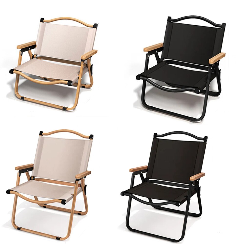 Outdoor Camping Loveseat - Chaise pliante portable en alliage d'aluminium