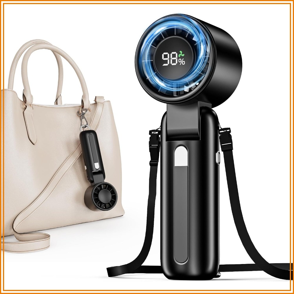 Camping Quiet - Ventilateur portatif Ai Turbo, mini ventilateur