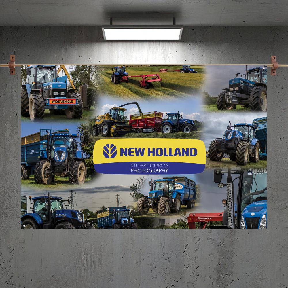 Outdoor Camping Holland - Nouveaux drapeaux avec logo H-HollandS personnalisés