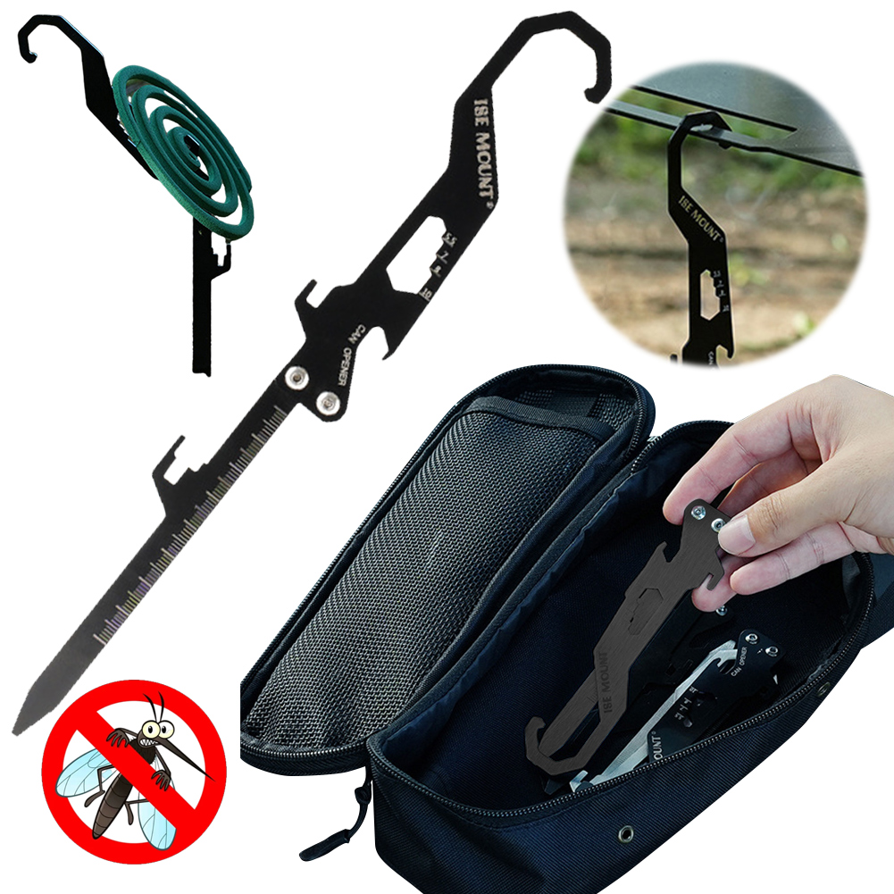 Outdoor Camping Tarp - Piquets de Camping pliables, piquets de