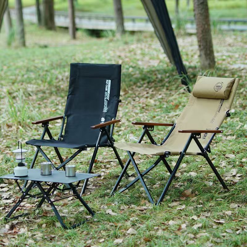 Outdoor Camping Loveseat - Chaise de camping pliante à dossier
