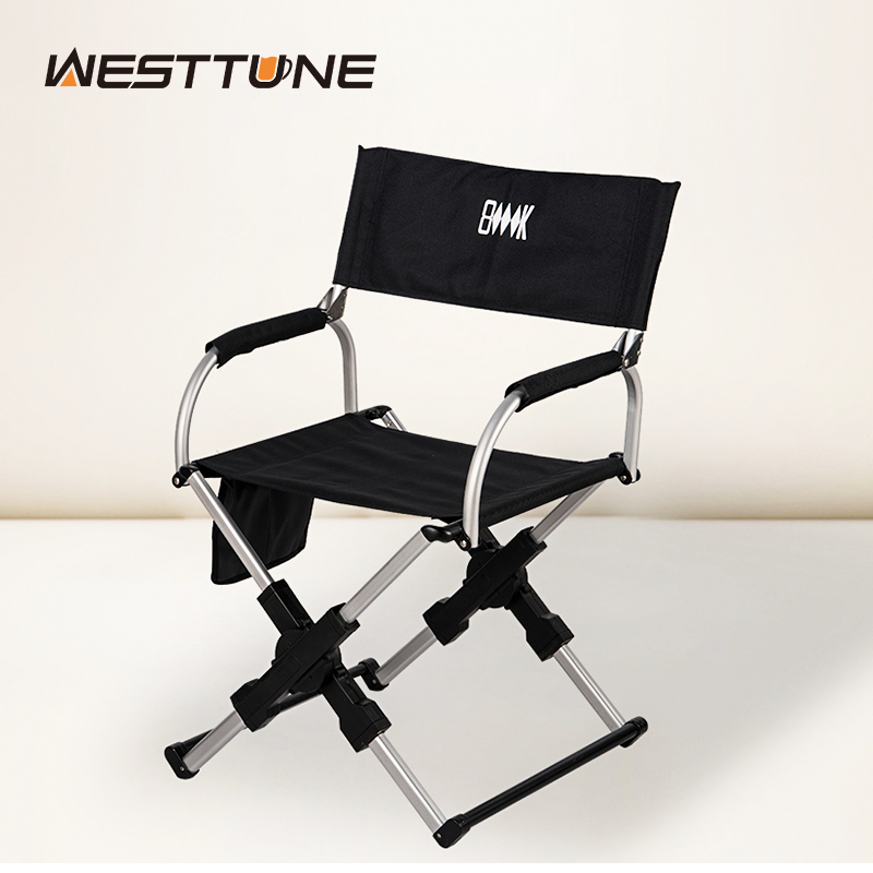 Outdoor Camping Loveseat - Chaise de directeur pliable d'extérieur, chaise