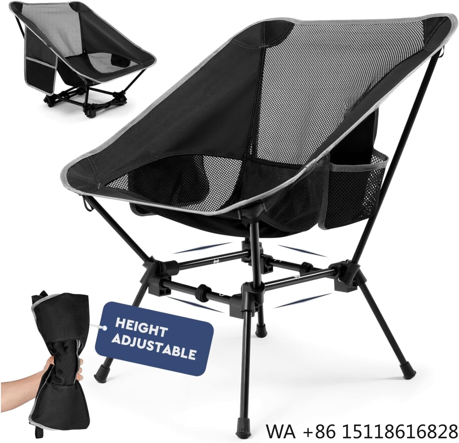 Outdoor Camping Furniture - Chaise de camping légère, chaise de