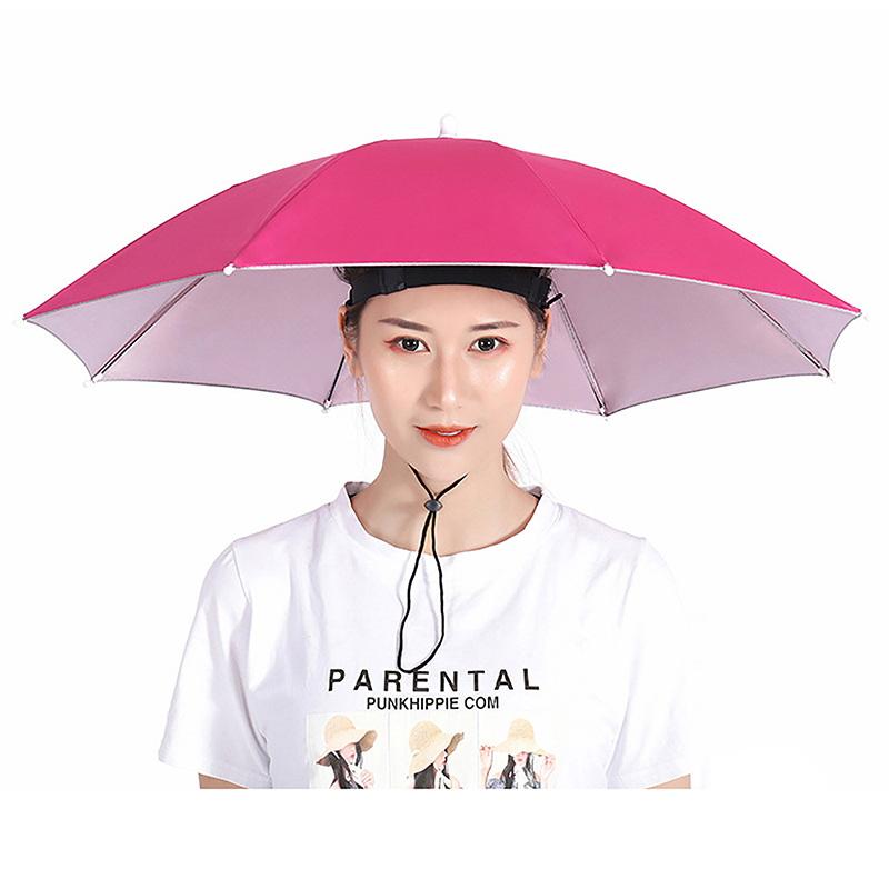 Outdoor Camping Umbrella - Chapeau parapluie de pêche Portable, Protection