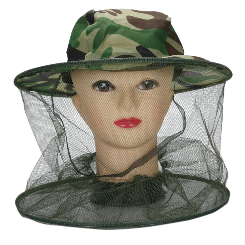 Outdoor Camping Hat - Casquette de pêche anti-moustiques avec filet