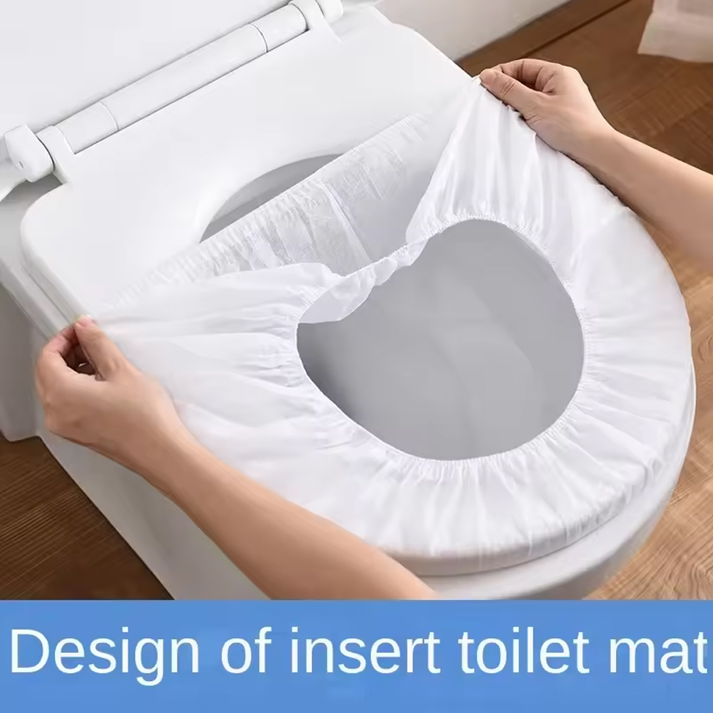 Outdoor Camping Quilt - Housse de siège de toilette jetable
