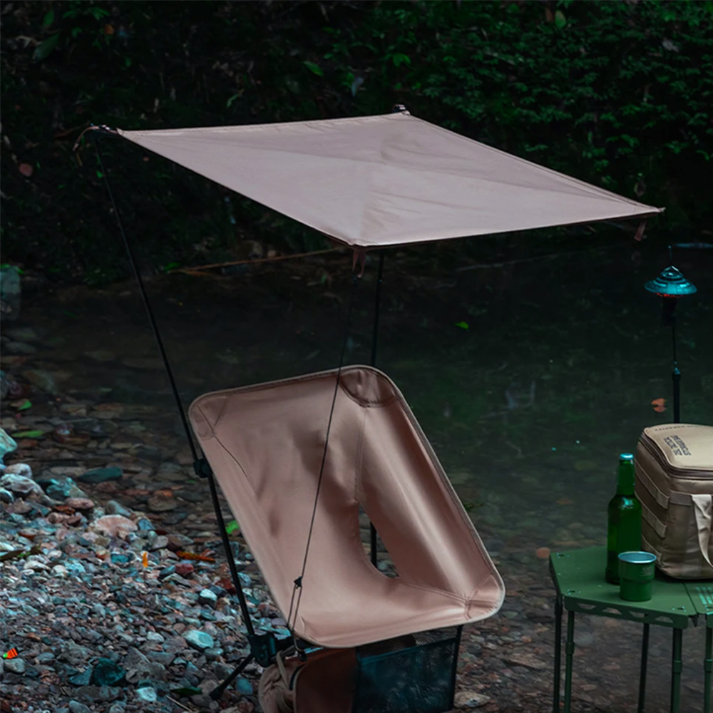 Outdoor Camping Loveseat - Lune chaise parasol chaise de plage