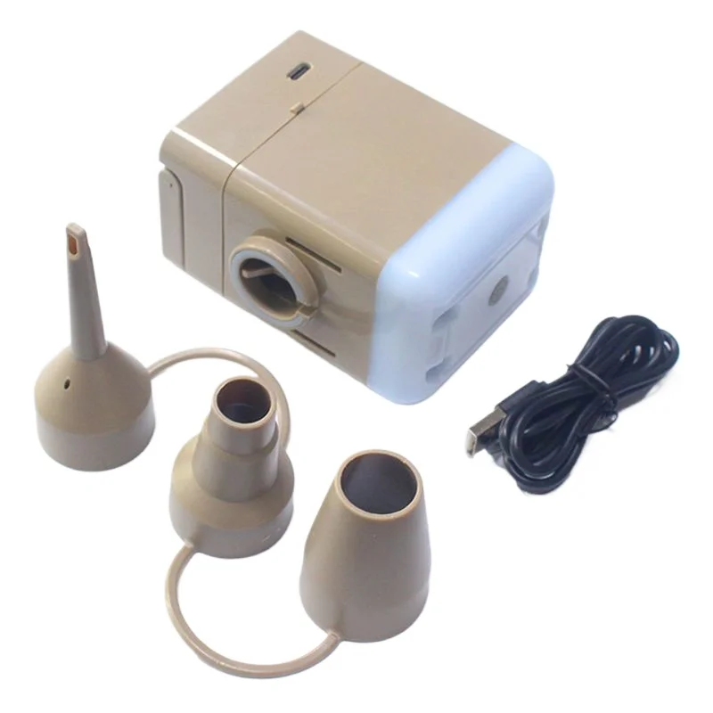 Outdoor Camping Quilt - Pompe d'extraction d'air électrique Portable, Camping