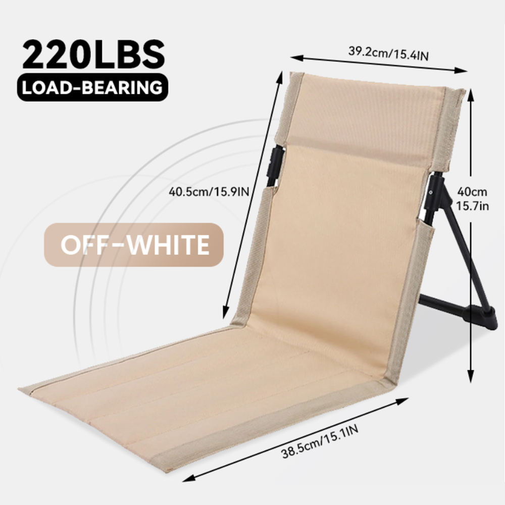 Outdoor Camping Loveseat - Chaise pliante ultralégère pour la plage,