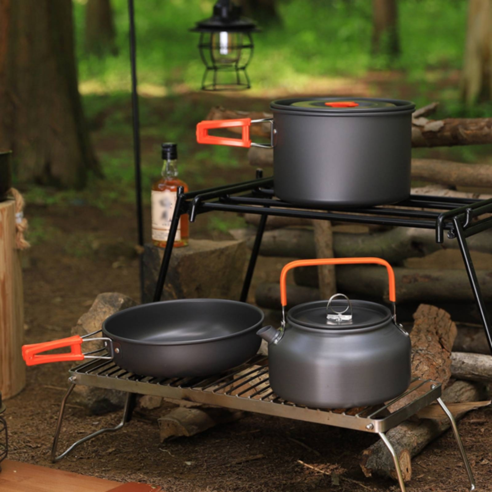 Outdoor Camping Kettle - Ensemble de casseroles et bouilloires de