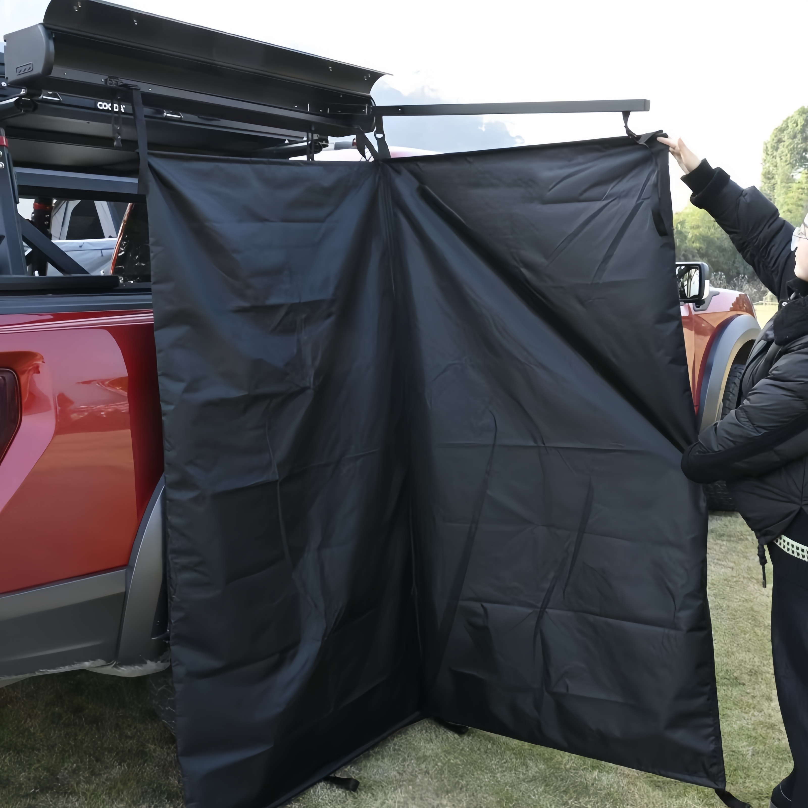 Outdoor Camping Tent Waterproof - Tente de douche légère, imperméable et