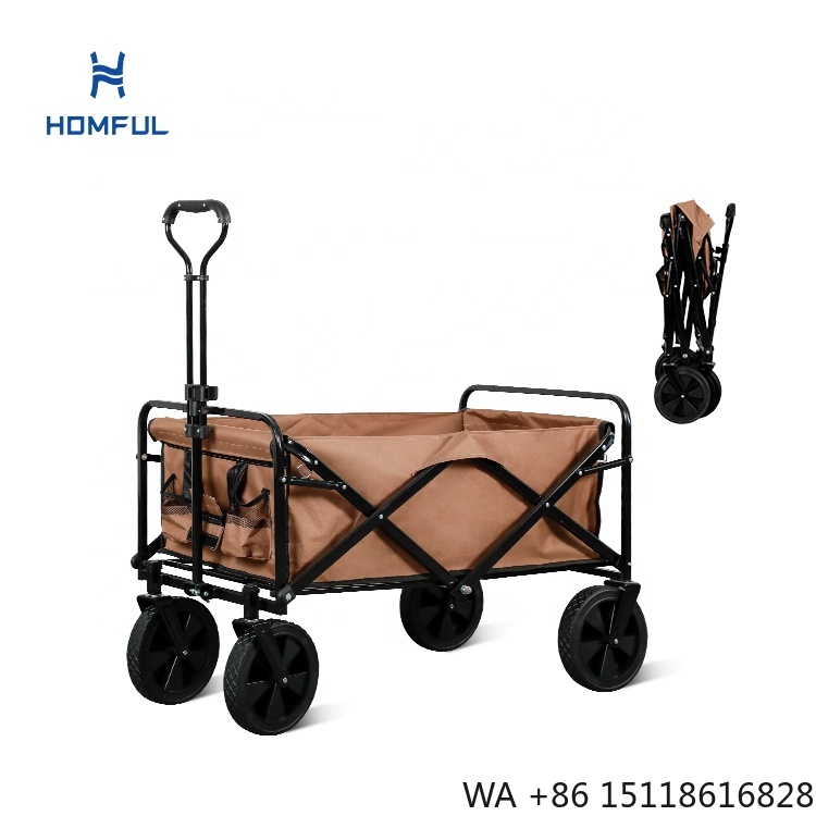 Outdoor Camping Furniture - Chariot de pêche pliable HOMFUL, chariot
