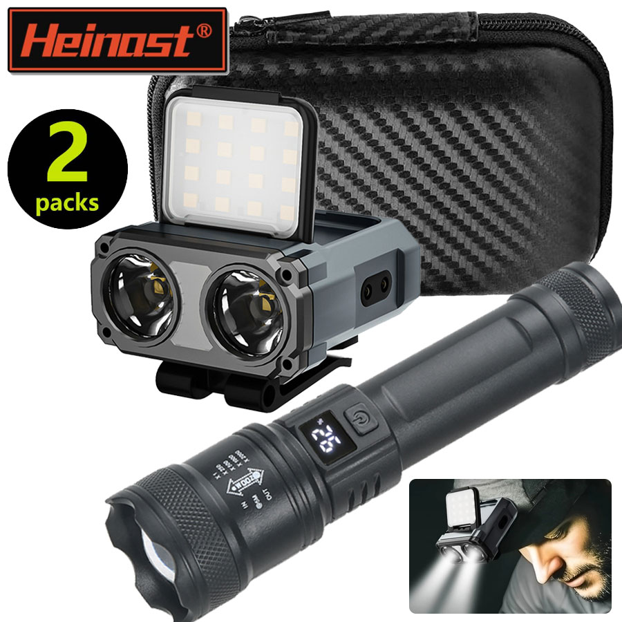 Outdoor Camping Hat - Mini lampe frontale Rechargeable Ultra lumineuse/lampe