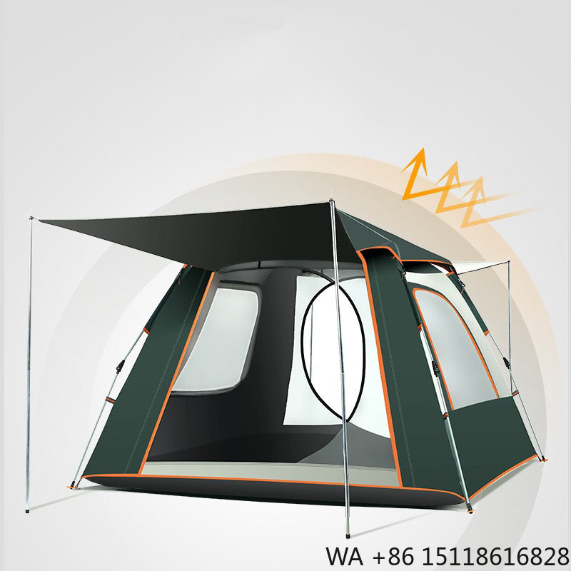 Outdoor Camping Tent Waterproof - Ensemble de grande tente de camping,