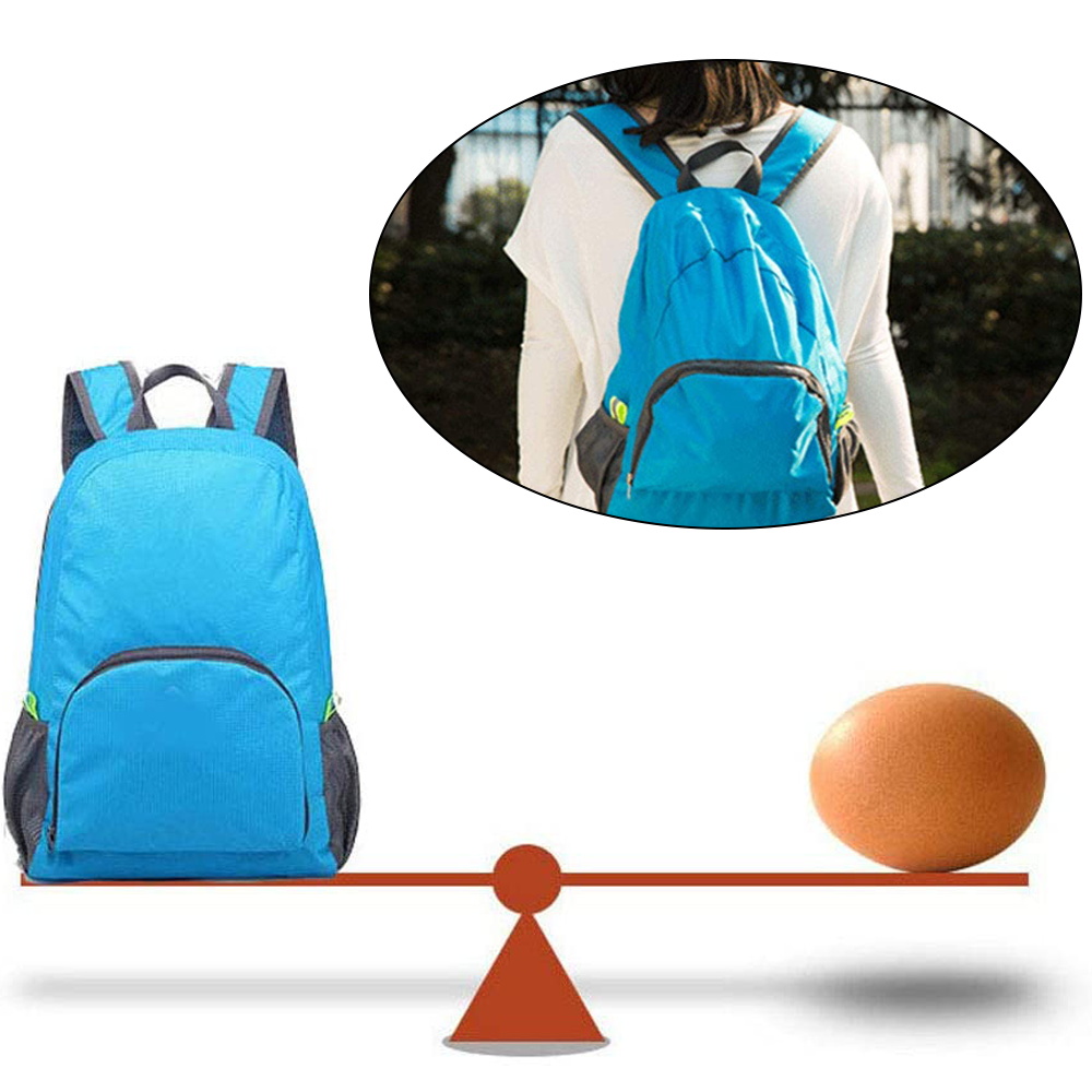 Zd Outdoor Camping - Sac à dos pliable unisexe, sac