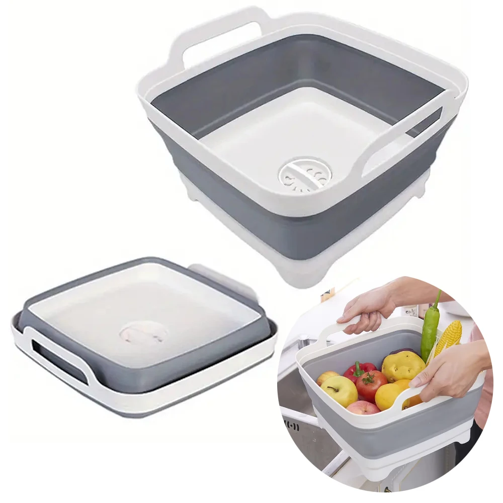 Outdoor Camping Kitchen With Sink - 1 pièce Bassin de lavage carré