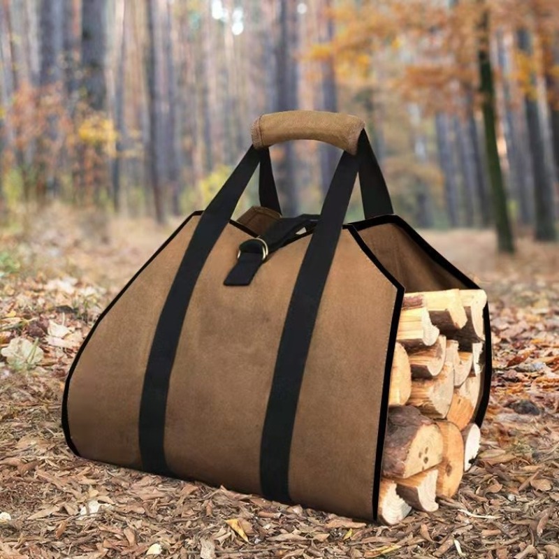 Outdoor Camping Fireplace - Sac de transport pour bûches de