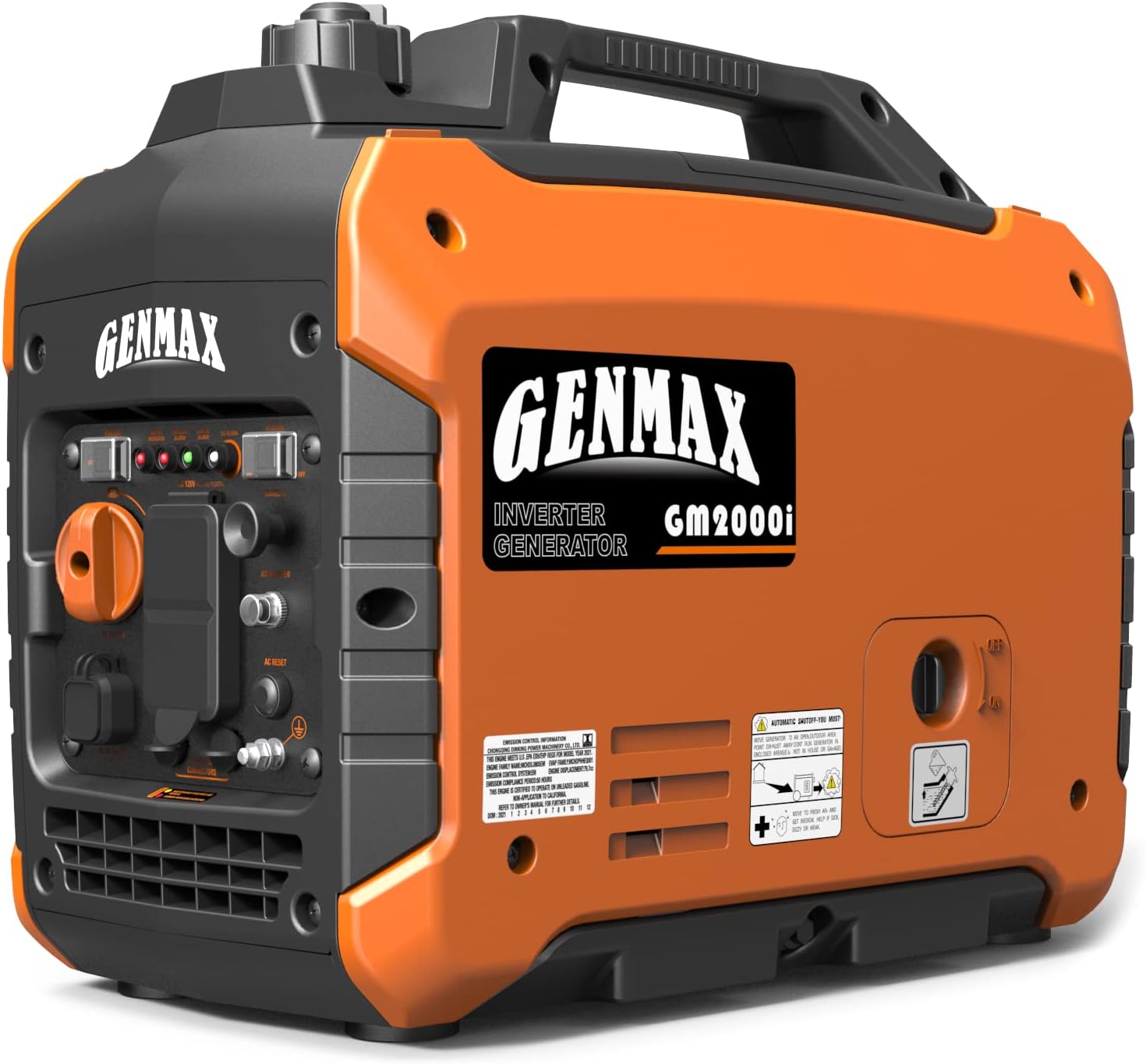 Camping Quiet - Générateur portable, 2000W, moteur à essence