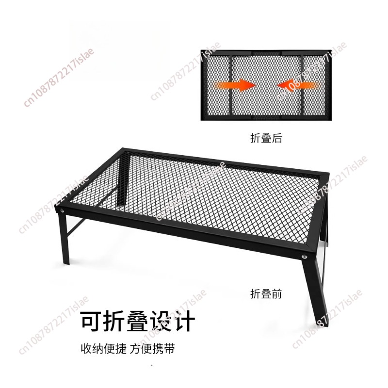 Outdoor Activities In Camping - Table pliante en métal ultra-légère portable