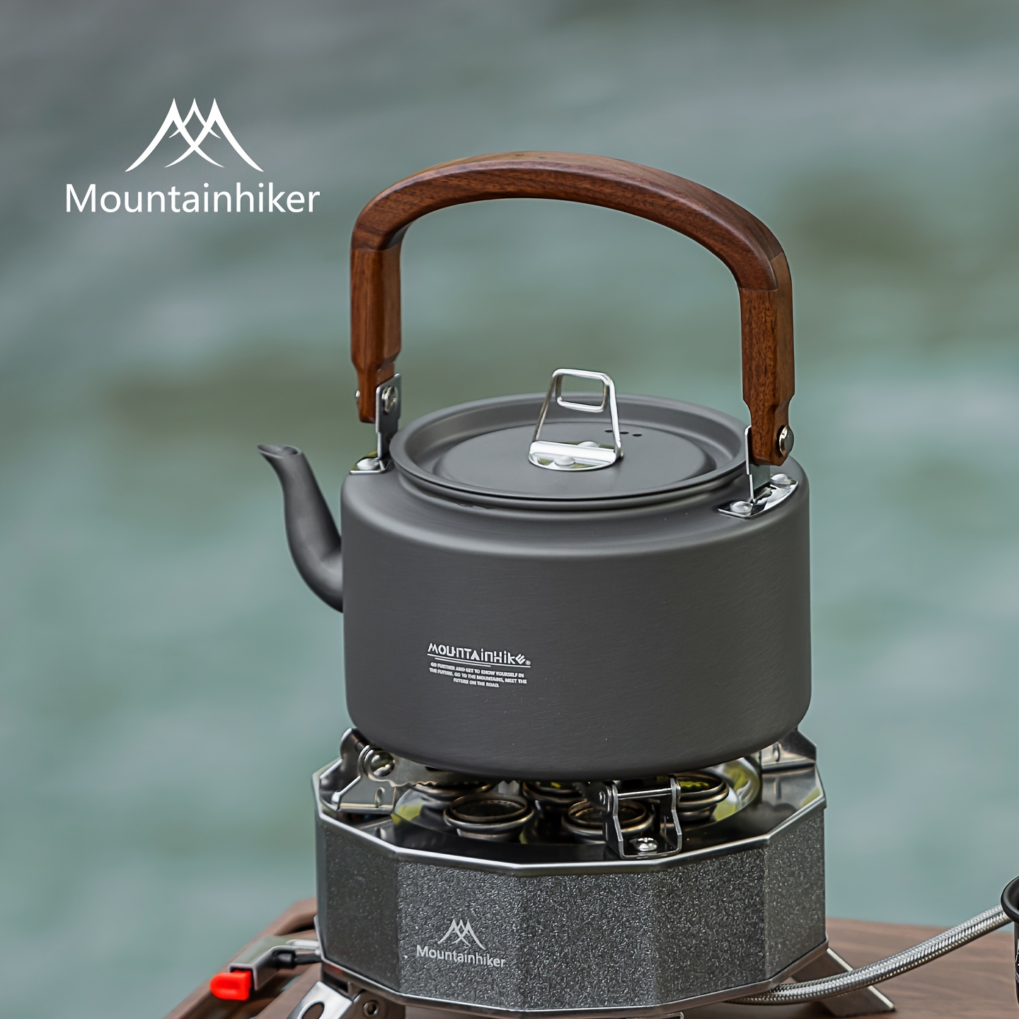 Outdoor Camping Kettle - Bouilloire en alliage d'aluminium MOUNTAINHIKER avec