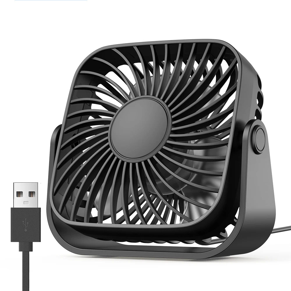 Camping Quiet - Mini ventilateur portable USB de 4