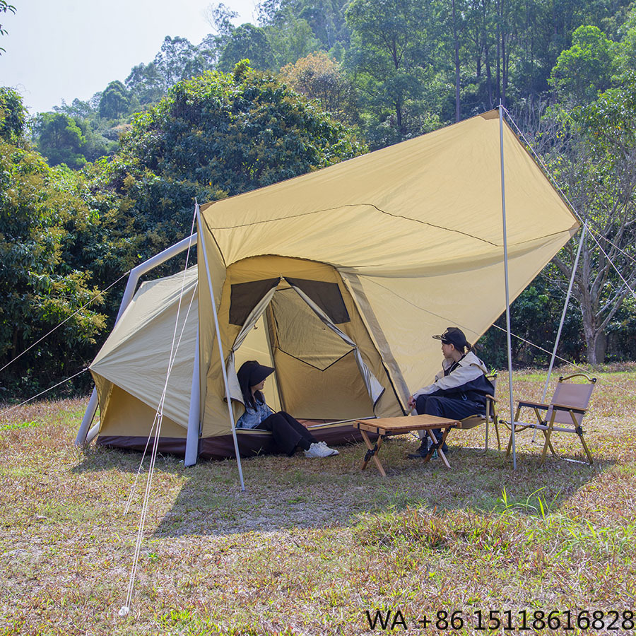 Outdoor Camping Tent Waterproof - Tente de camping ultra-légère noire pour