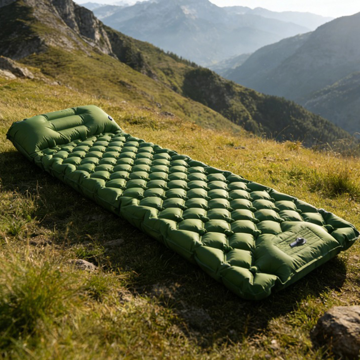 Outdoor Activities In Camping - Matelas gonflable, tapis de couchage pour