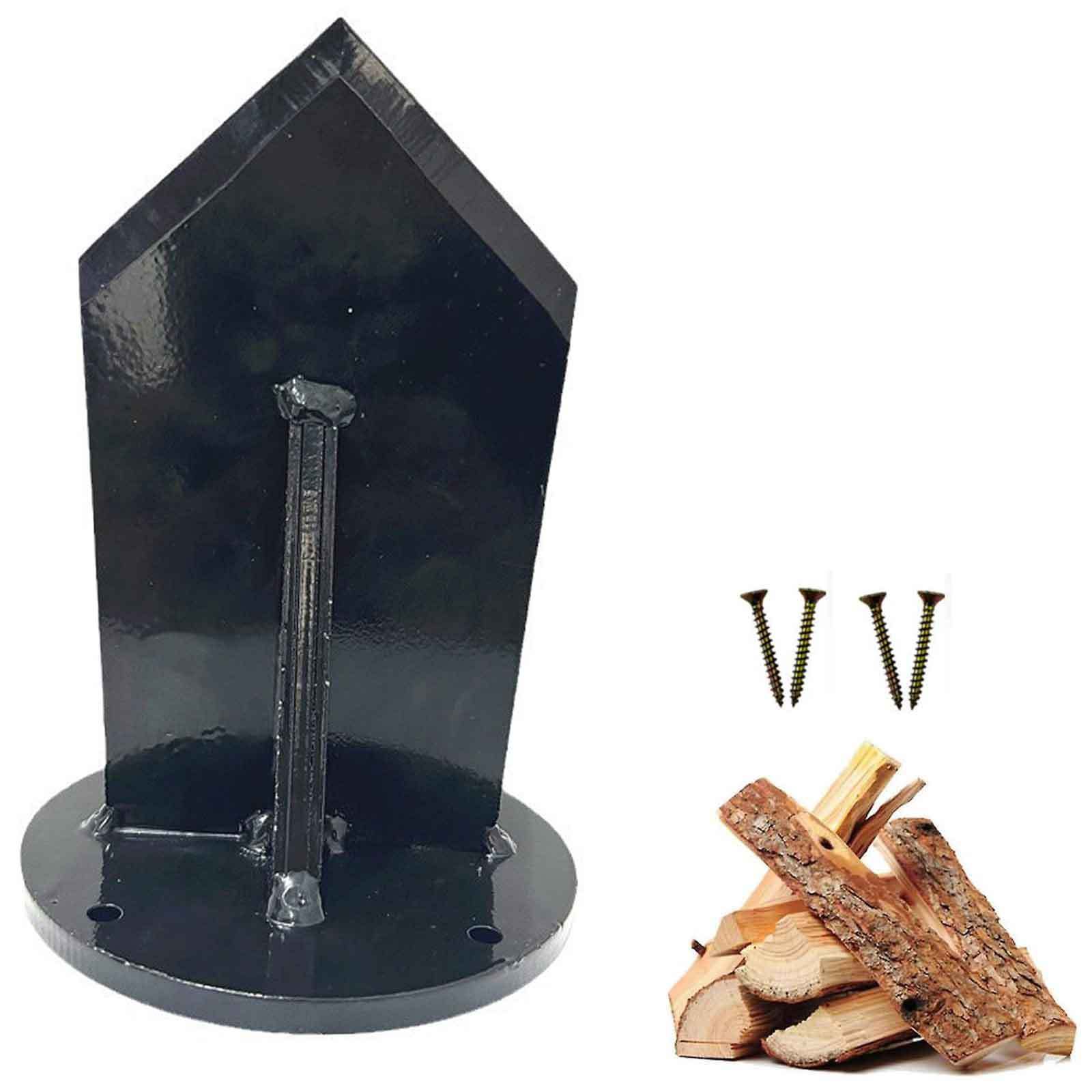 Outdoor Camping Fireplace - Fendeuse à bois verticale en acier