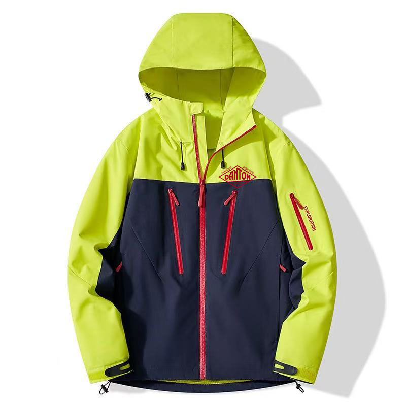 Outdoor Camping Hat - Veste imperméable coupe-vent simple à capuche