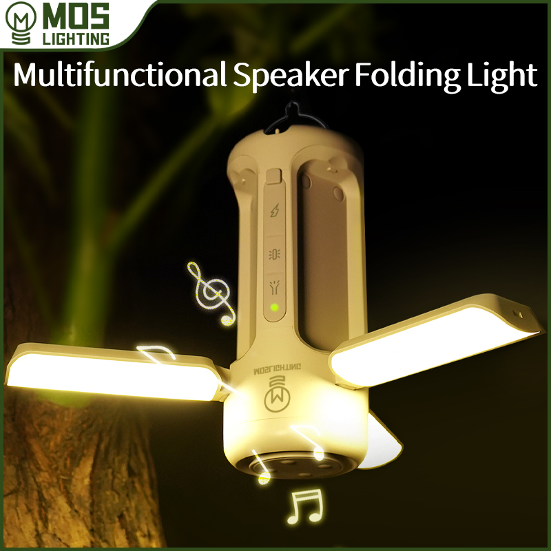 Zd Outdoor Camping - MOSLIGHTING – haut-parleur Bluetooth Portable, avec