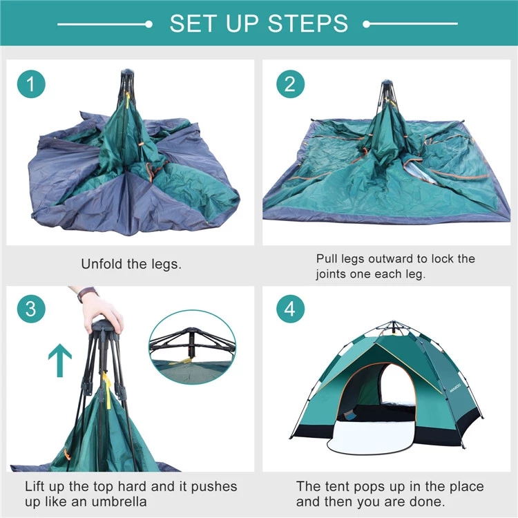 Tente de camping automatique i - Outdoor Camping Tent Waterproof avis et prix