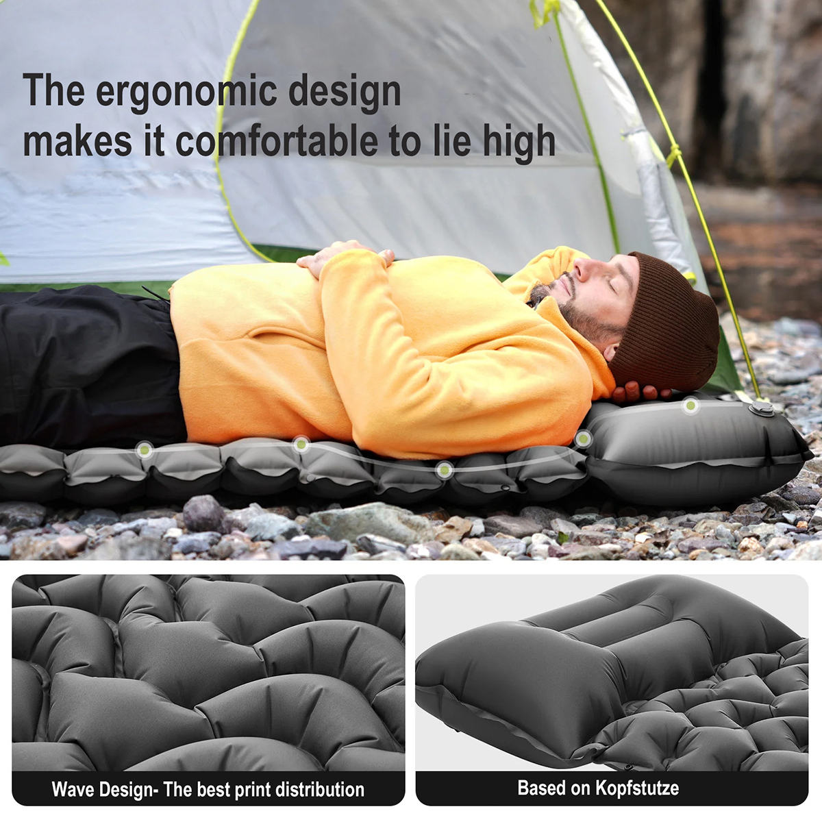 Matelas gonflable automatique  - Outdoor Activities In Camping avis et prix