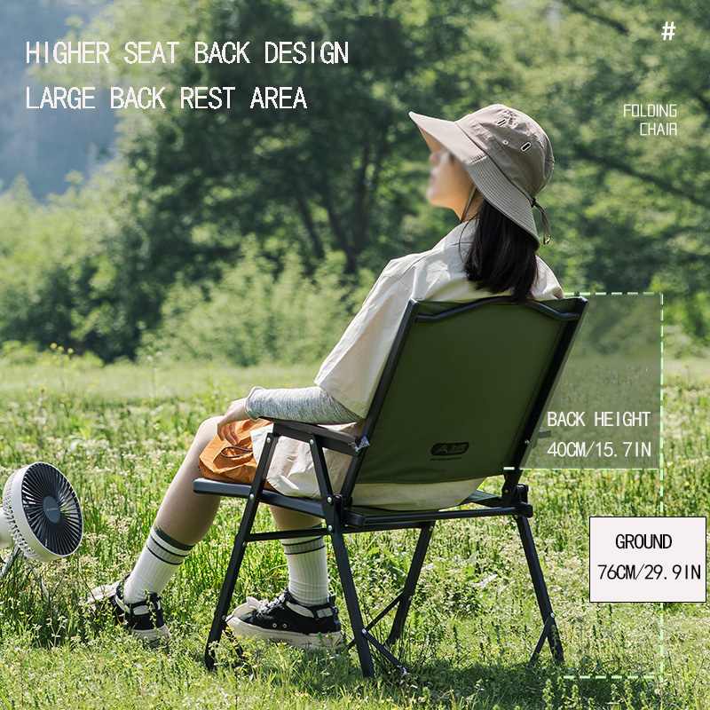 BISINNA chaise de Camping plia - Outdoor Camping Loveseat avis et prix