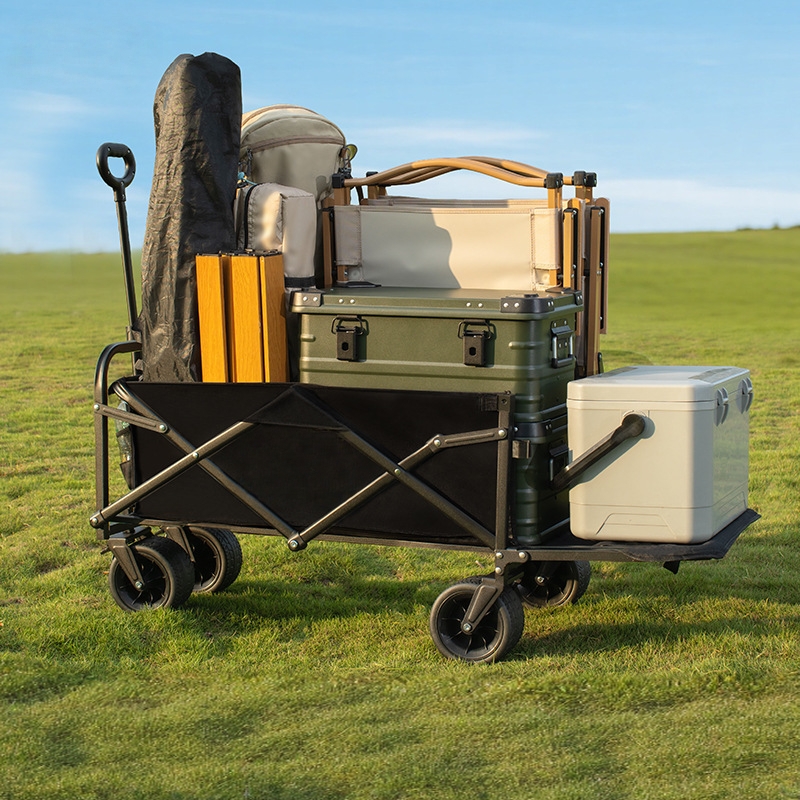 Chariot utilitaire pliable à q - Outdoor Camping Furniture avis et prix