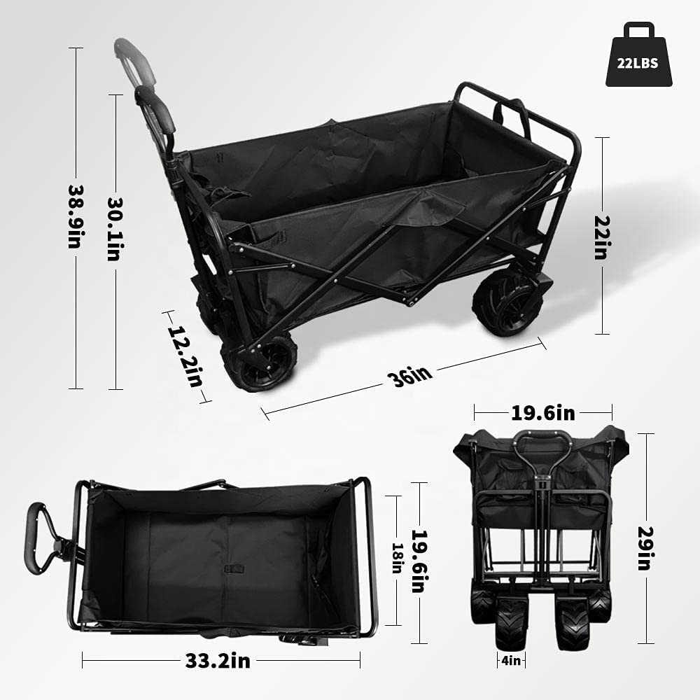 Nouvelle charrette pliable rob - Outdoor Camping Furniture avis et prix