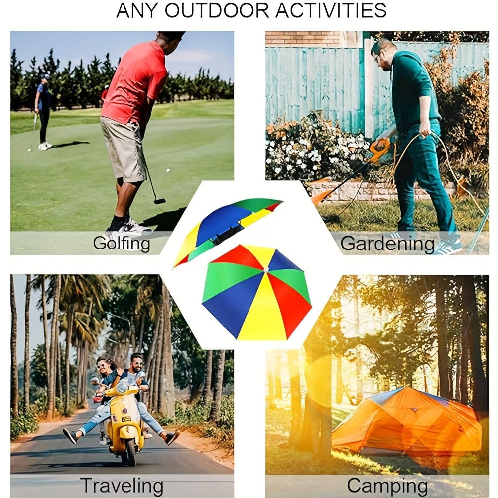 Chapeau parapluie élastique à  - Outdoor Camping Umbrella avis et prix