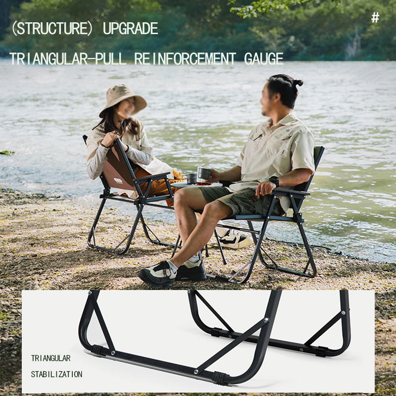 BISINNA chaise de Camping plia - Outdoor Camping Loveseat avis et prix
