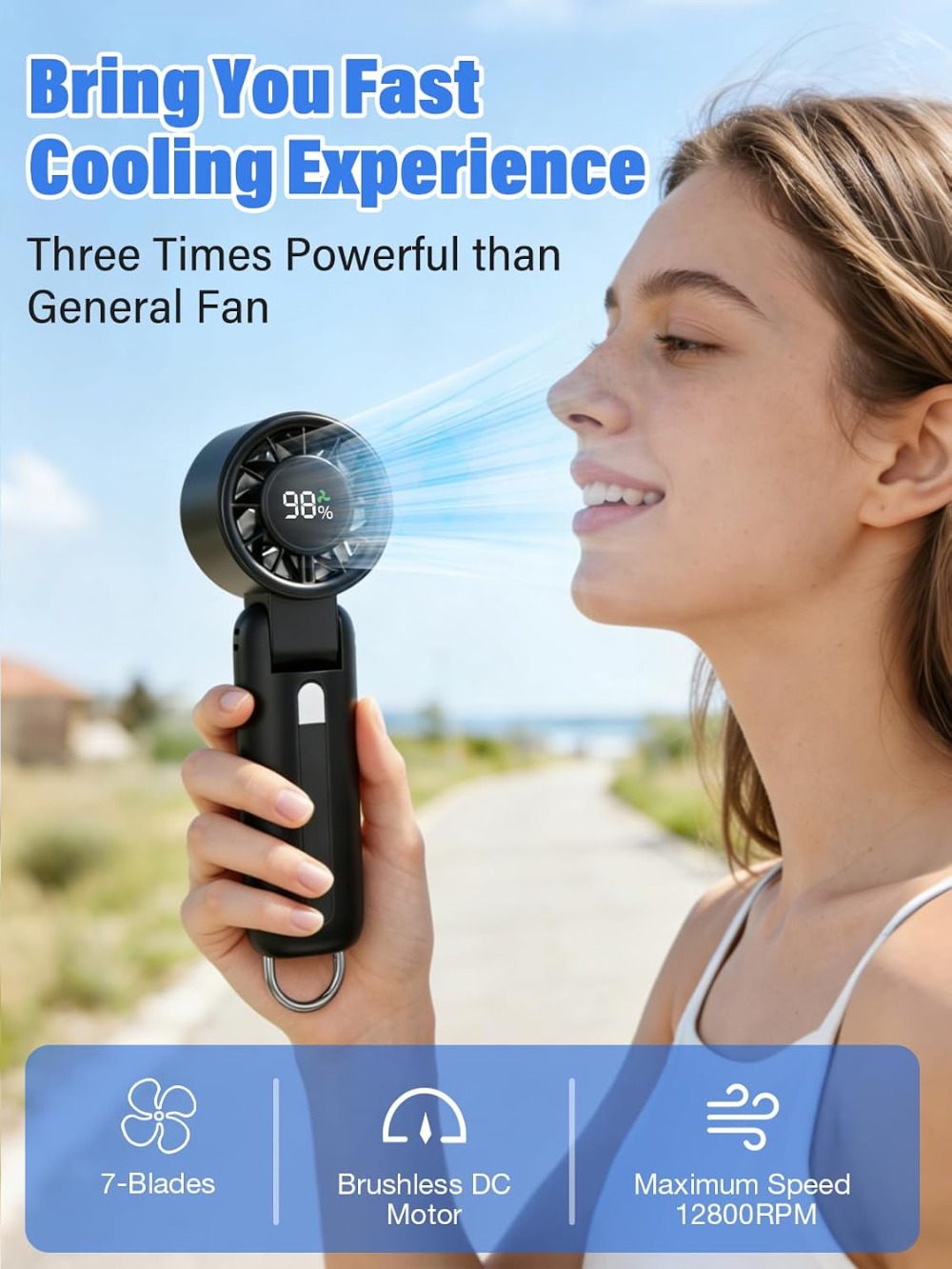 Ventilateur portatif Ai Turbo, - Camping Quiet avis et prix