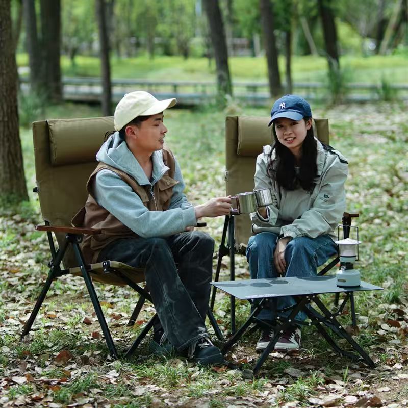 Chaise de camping pliante à do - Outdoor Camping Loveseat avis et prix