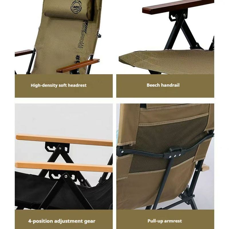 Chaise de camping pliante à do - Outdoor Camping Loveseat avis et prix