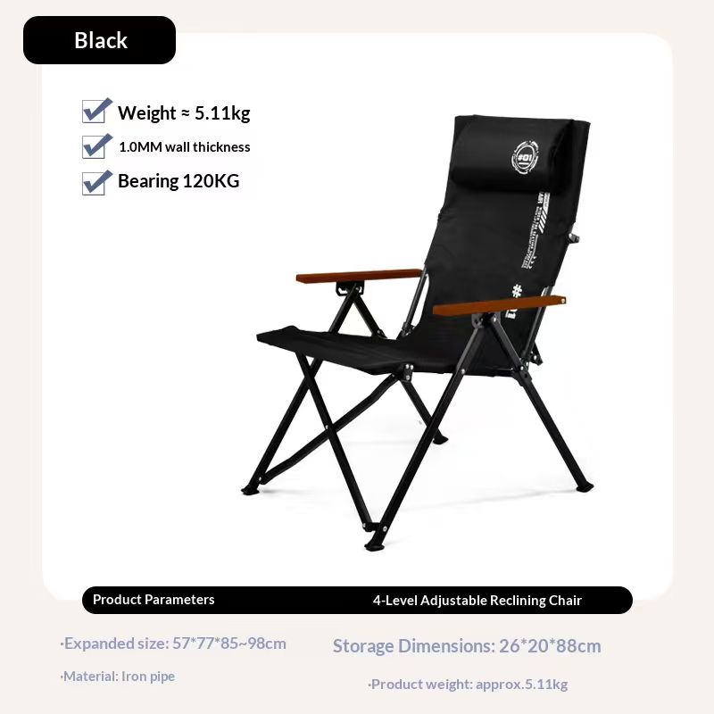 Chaise de camping pliante à do - Outdoor Camping Loveseat avis et prix