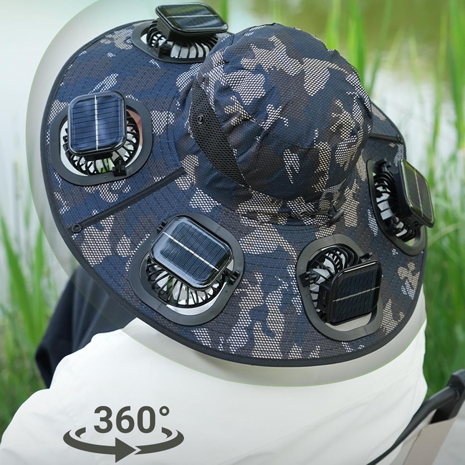 Casquette solaire à 6 ventilat - Outdoor Camping Hat avis et prix