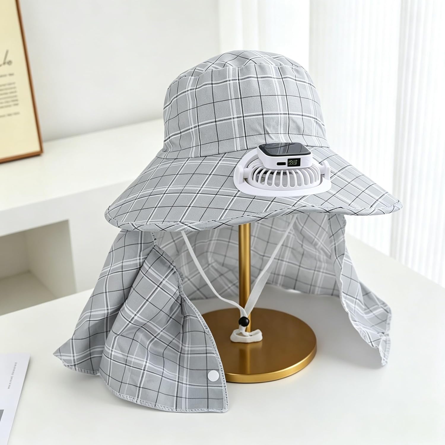 1PC Chapeau ventilateur solair - Outdoor Camping Hat avis et prix