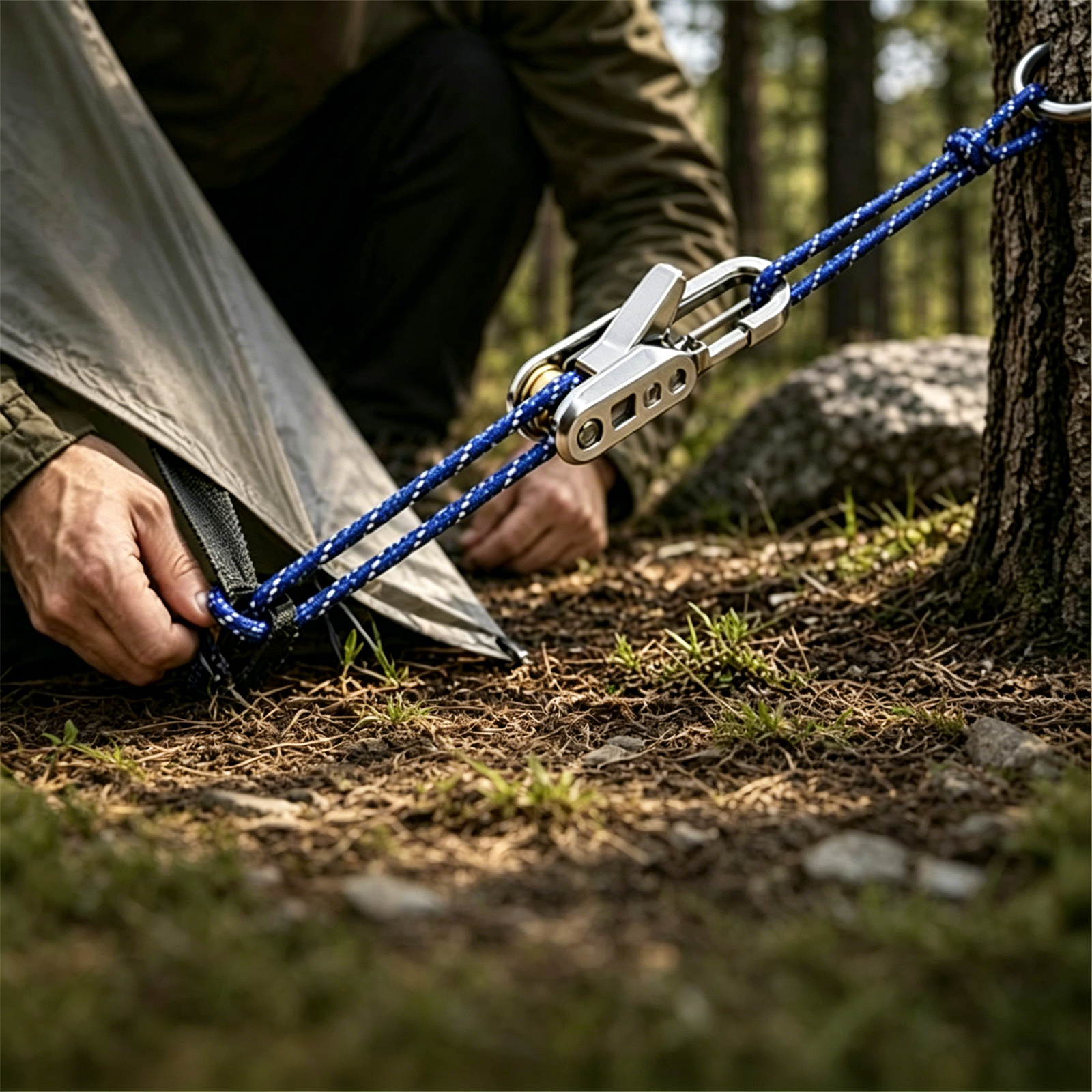 6 tendeurs de paracorde avec 2 - Outdoor Camping Tarp avis et prix