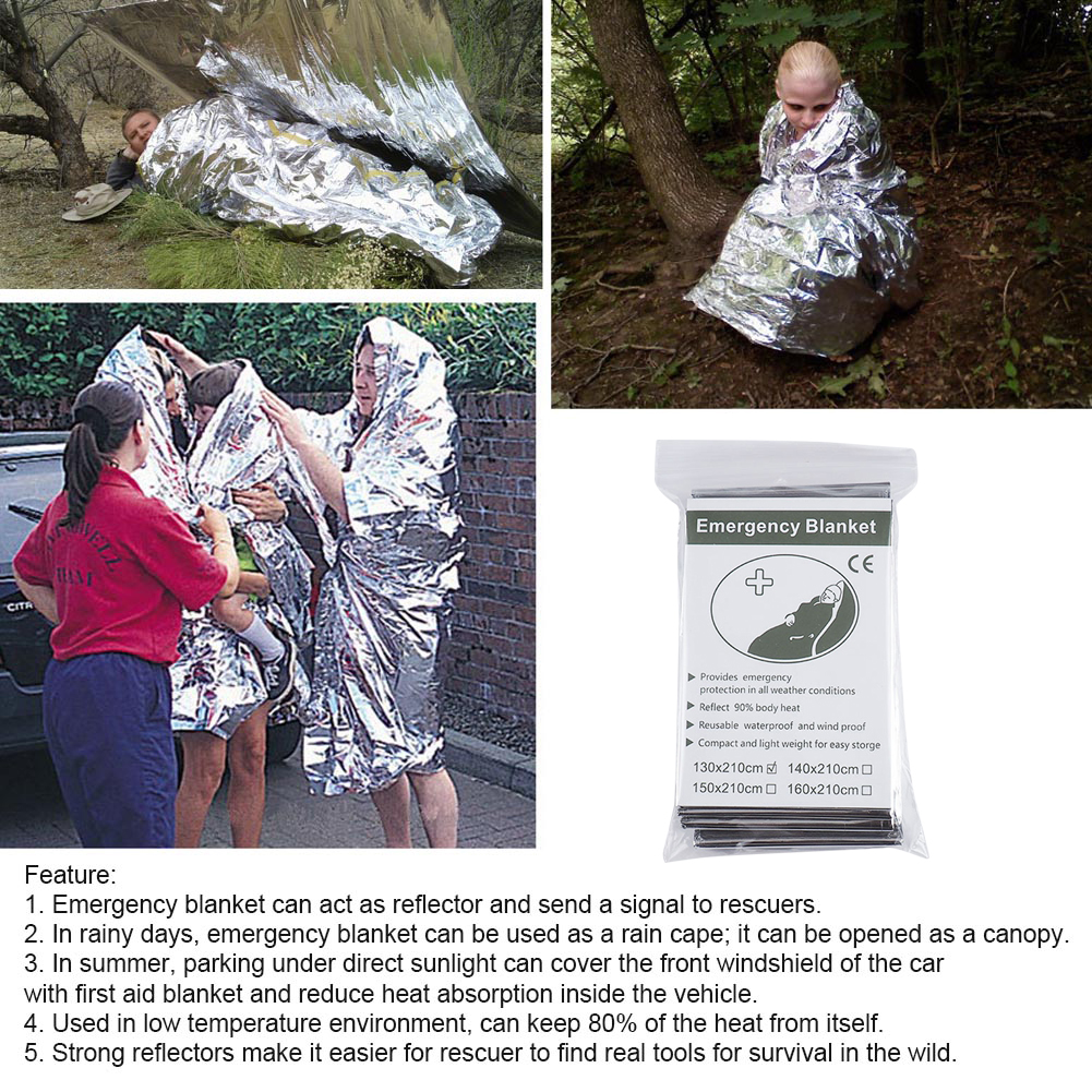 Couverture thermique d'urgence - Outdoor Camping Quilt avis et prix