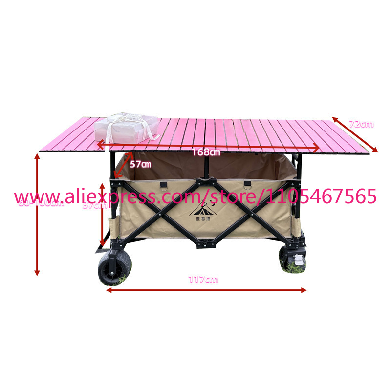 1 pièce, grand chariot pliable - Outdoor Camping Umbrella avis et prix